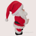30 cm Musical Santa Claus Decoración de Navidad Batería Operada